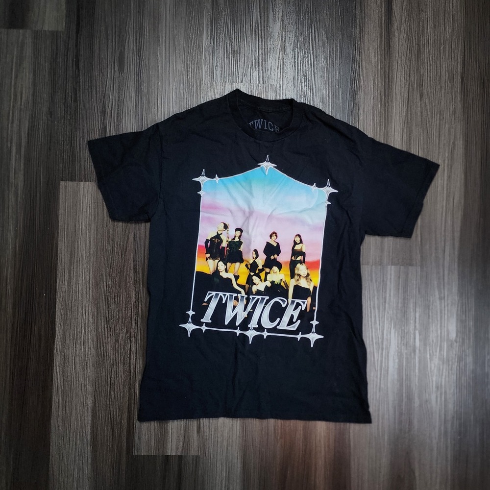 Twice Ready To Be Kpop Spotify Exclusive T Shirt Medium Black Rare